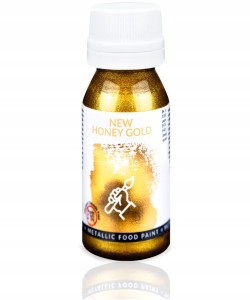 Food Colours Metallic Food Paint 18ml złoty