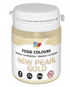 Food Colours New Pearl Gold 20g