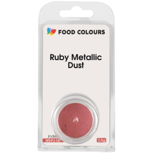 Food Colours Ruby Metallic Dust 2,5g