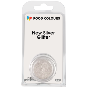 Food Colours New Silver Glitter 2,5g