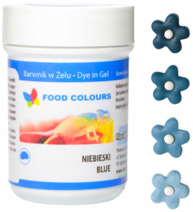 Food Colours Barwnik w żelu 35g Niebieski WSG-064
