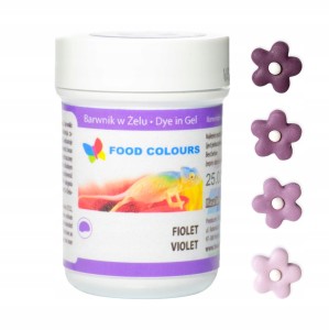 Food Colours Barwnik w żelu 35g Fiolet WSG-040