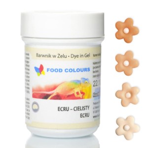 Food Colours barwnik w żelu 35g Ecru WSG-020