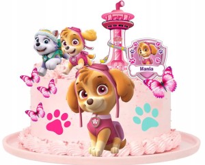 Opłatek cukrowy PSI PATROL SKYE