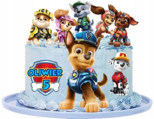 Opłatek cukrowy PSI PATROL